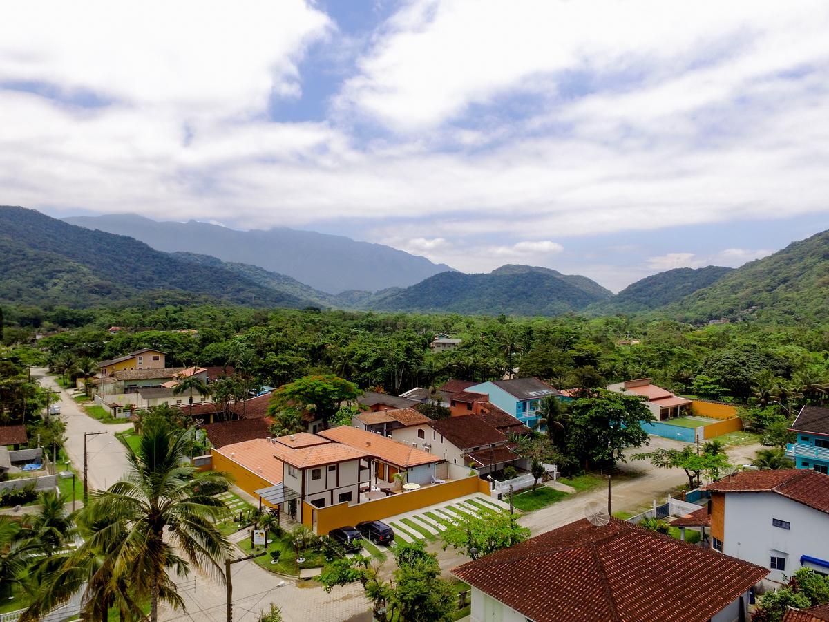 Pousada Chales Do Juliao Ubatuba Dış mekan fotoğraf